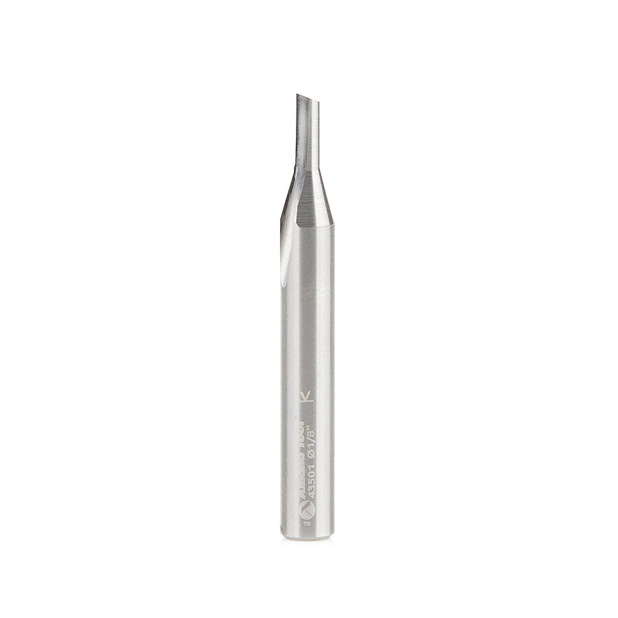 Amana Tool 1/8 in SC 1FL Straight Plastic 43501