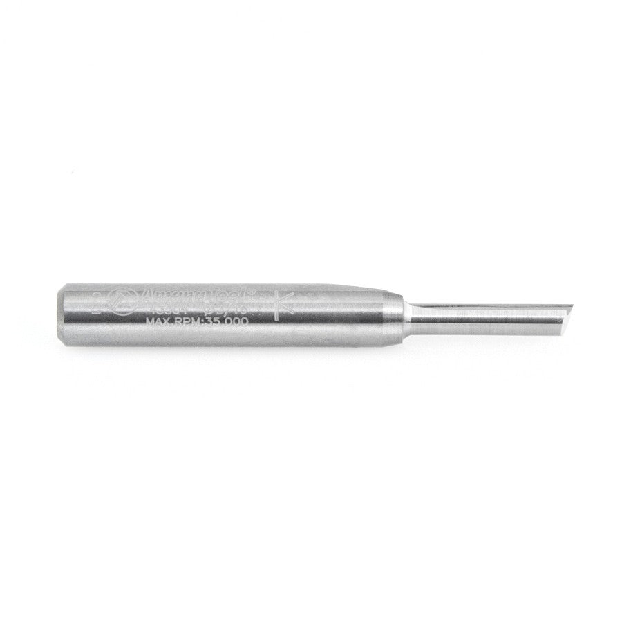 Amana Tool 1 Flute Plunge 3/16 in Dia. S.C 43504