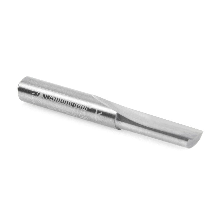Amana Tool 1 Flute Plunge 1/4 in Dia. S.C 43508
