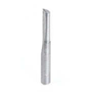 Amana Tool 1 Flute Plunge 1/4 in Dia. S.C 43508