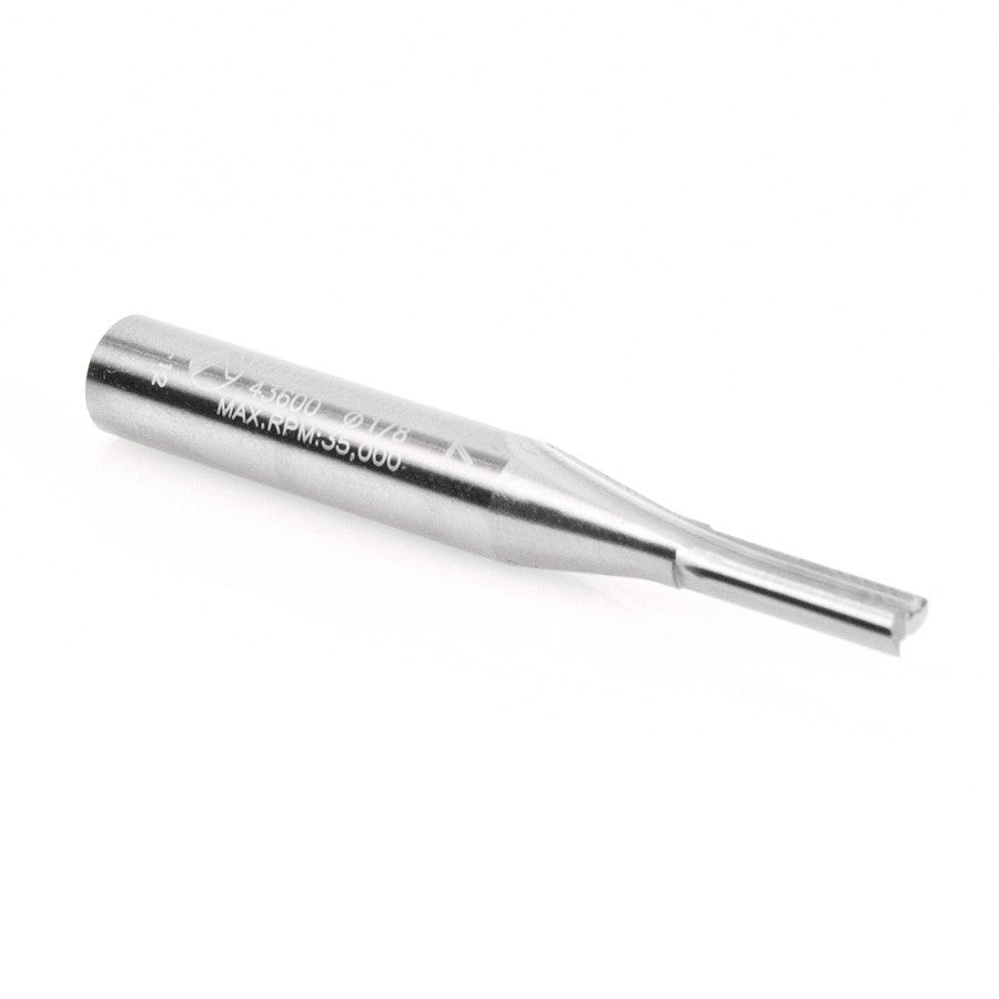 Amana Tool 2 Flute Plunge 1/8 in Dia. S.C. 43600
