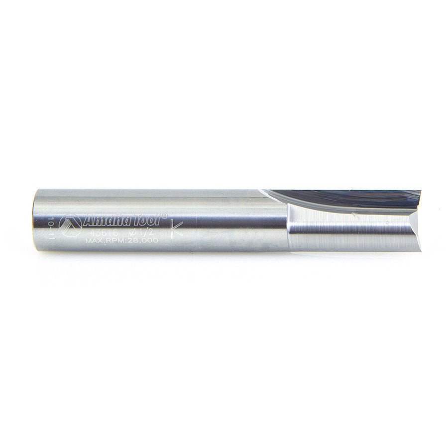 Amana Tool 2 Flute Plunge 1/2 in Dia. S.C 43616