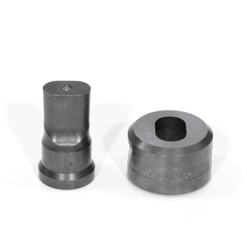 Edwards Ironworkers 5/8x1 Oblong Punch & Die Set with Key-Way PDOB5/8X1