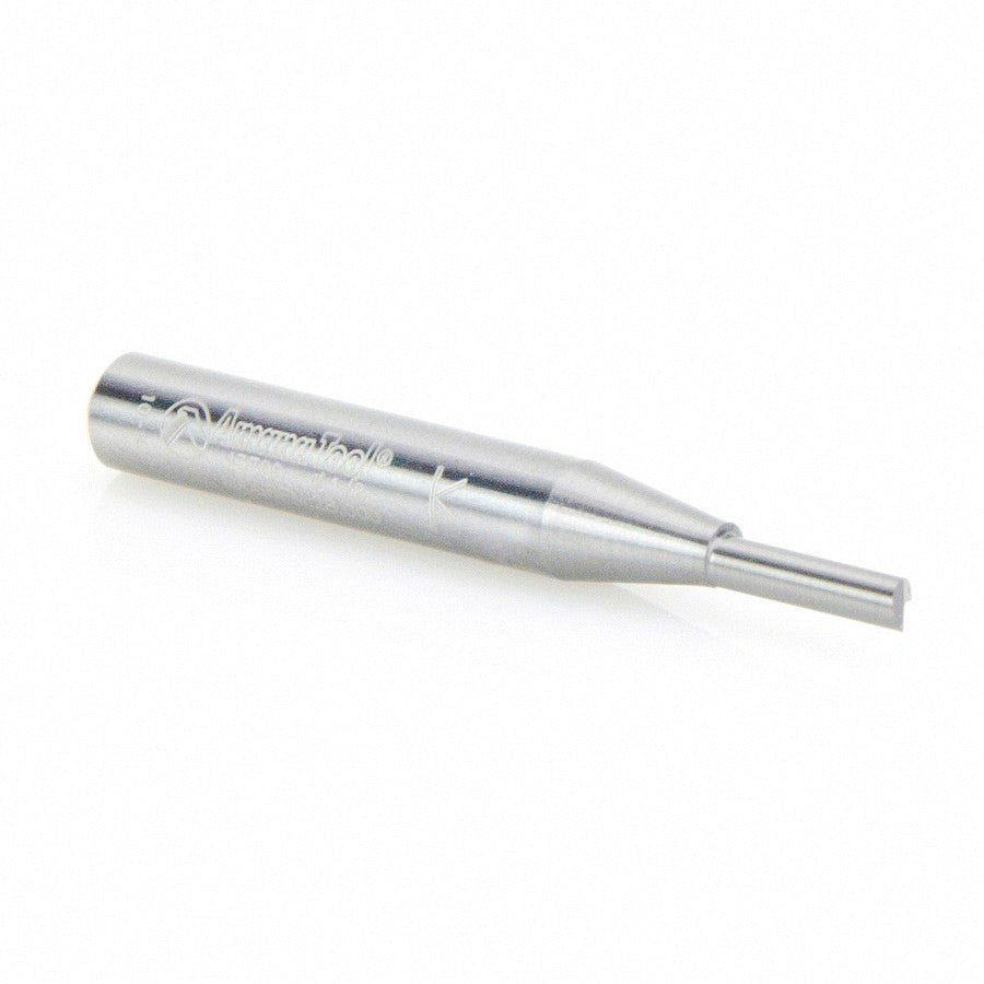 Amana Tool 1 Flute Plunge 1/8 in Dia. S.C. 43700