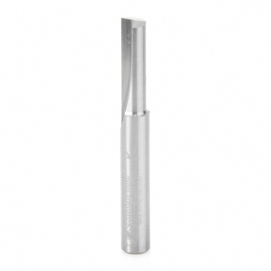 Amana Tool 1 Flute Plunge 1/4 in Dia. S.C. 43716