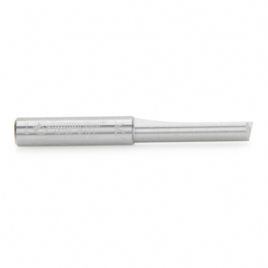 Amana Tool 1 Flute Plunge 1/4 in Dia. S.C. 43720
