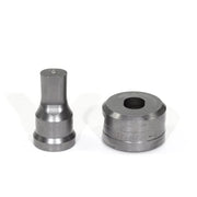 Edwards Ironworkers 9/16x3/4 Oblong Punch & Die Set with Key-Way PDOB9/16X3/4