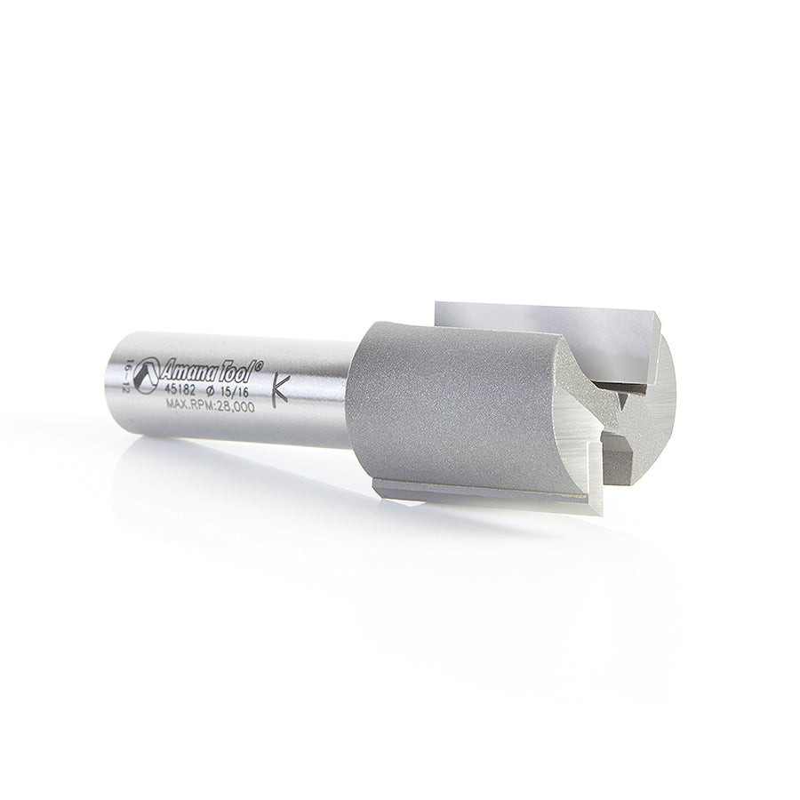 Amana Tool 2 FL 15/16 in Dia. x 1/2 in Shank 45182