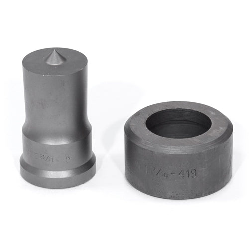 Edwards Ironworkers 1-13/32 in. Oversize Round Punch & Die Set PDOS1-13/32
