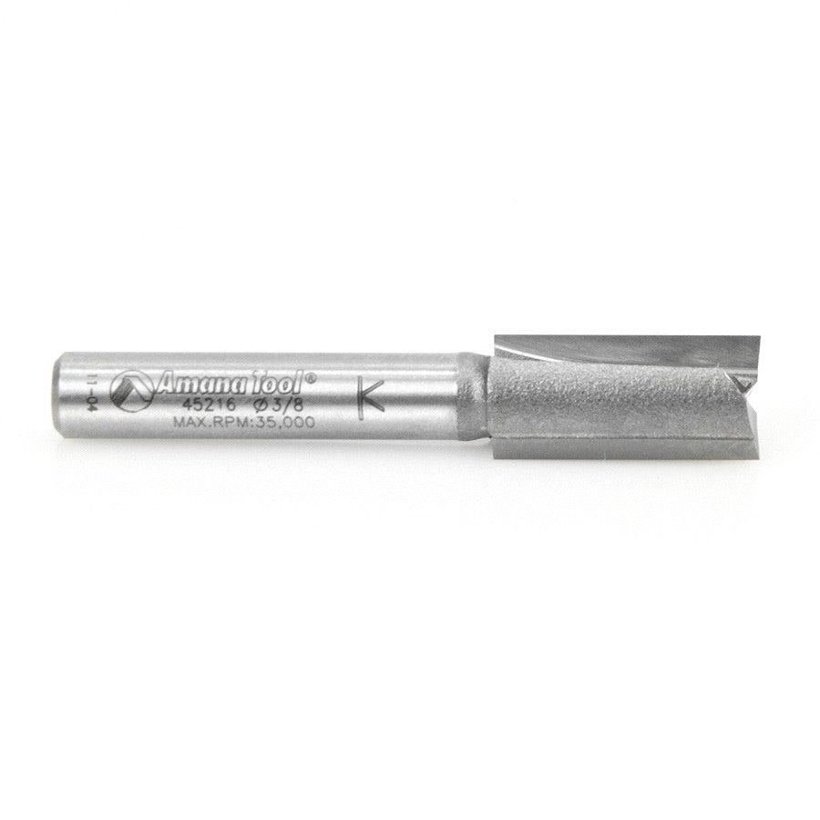 Amana Tool 2 Flute 3/8 Dia. 1/4 in Shank 45216