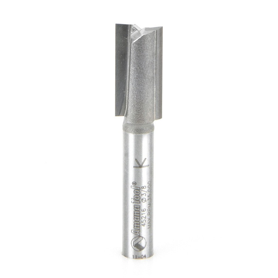 Amana Tool 2 Flute 3/8 Dia. 1/4 in Shank 45216