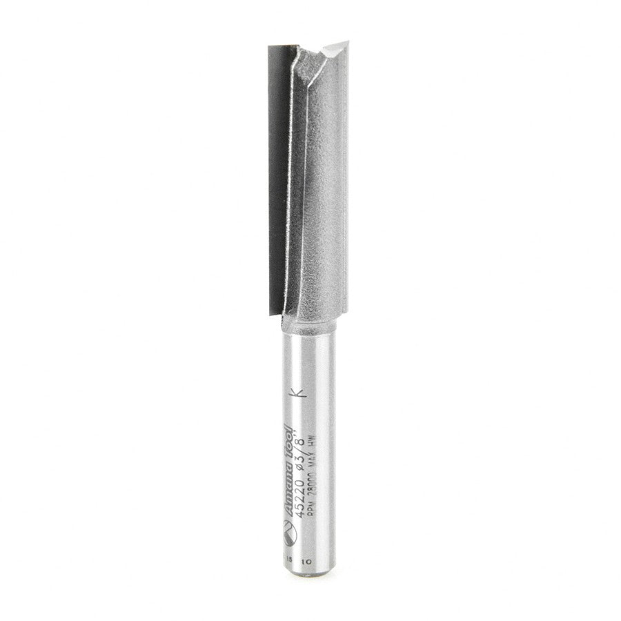 Amana Tool 2 Flute 3/8 Dia. 1/4 in Shank 45220