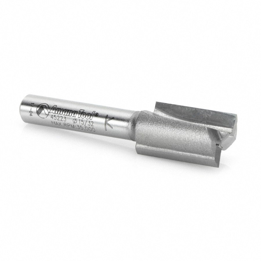 Amana Tool 2 Flute 15/32 Dia. 1/4 in Shank 45223