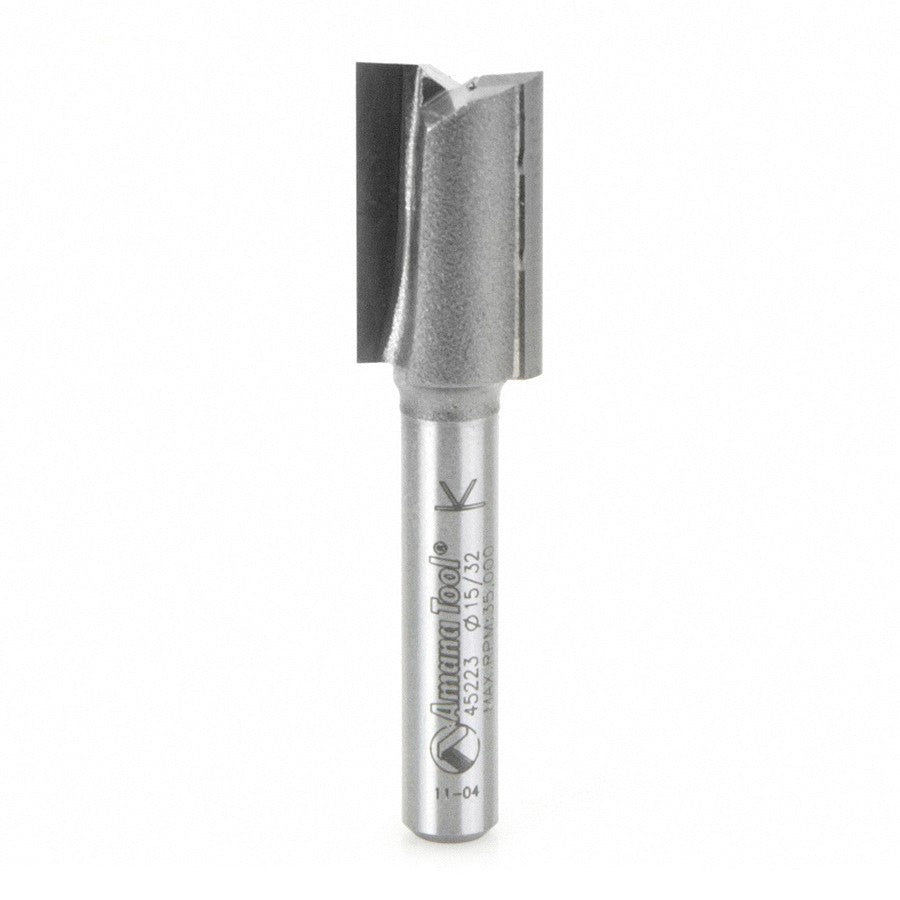 Amana Tool 2 Flute 15/32 Dia. 1/4 in Shank 45223