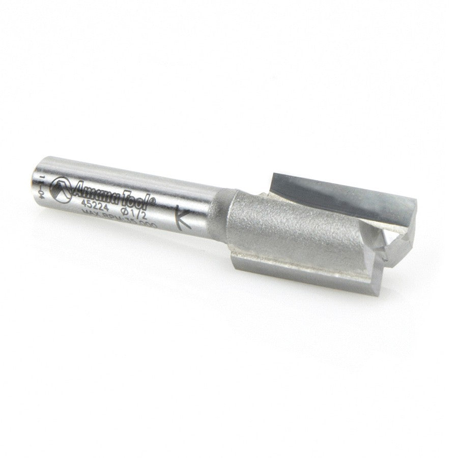 Amana Tool 2 Flute 1/2 in Dia. 1/4 in Shank 45224
