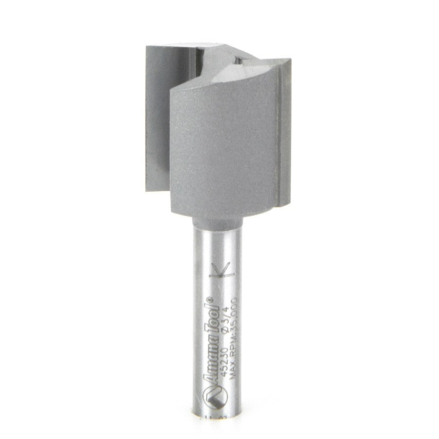 Amana Tool 2 Flute 3/4 in Dia.1/4 in Shank 45230