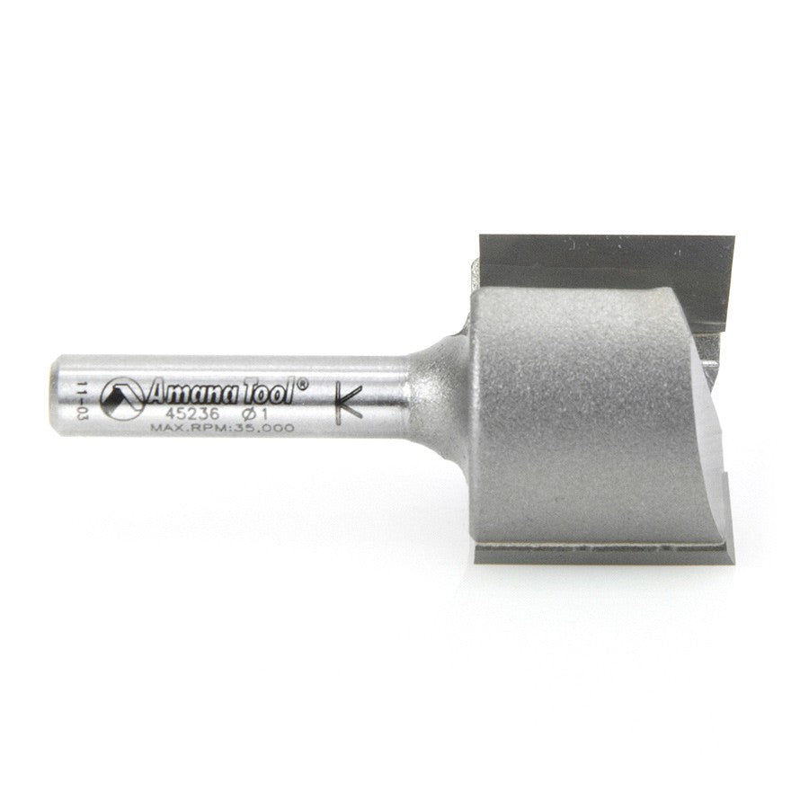 Amana Tool 2 Flute 1 in Dia. 1/4 in Shank 45236