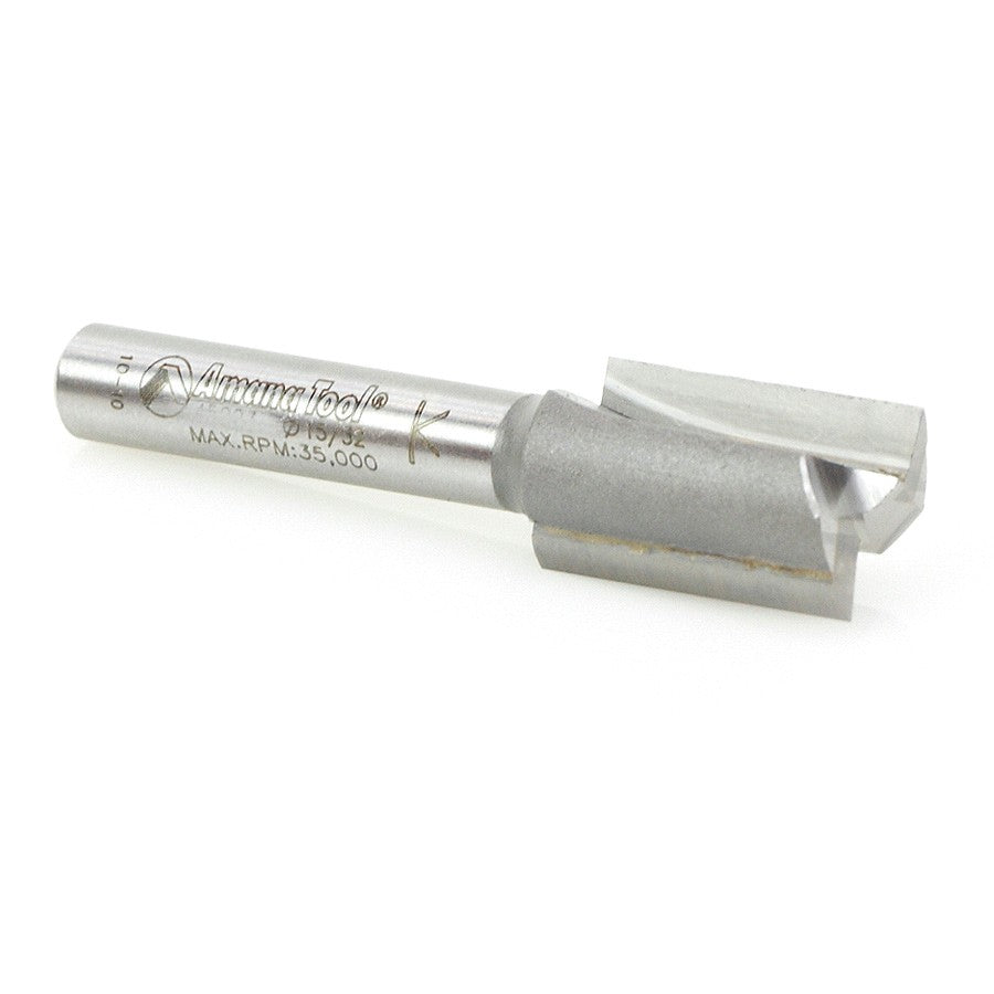 Amana Tool 2 Flute 12mm Dia. 1/4 in Shank 45240