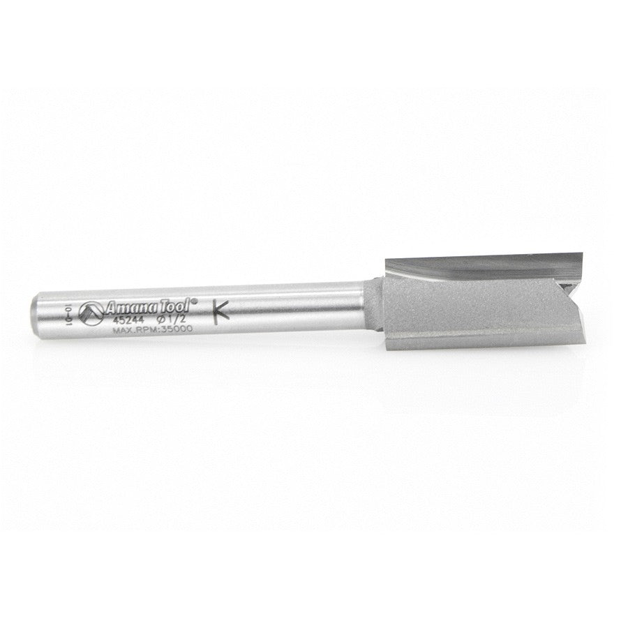 Amana Tool 2 Flute 1/2 in Dia. 1/4 in Shank 45244