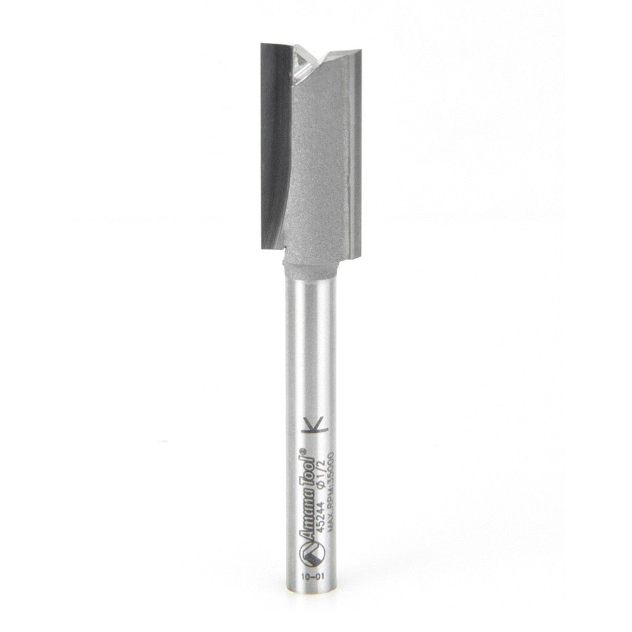 Amana Tool 2 Flute 1/2 in Dia. 1/4 in Shank 45244
