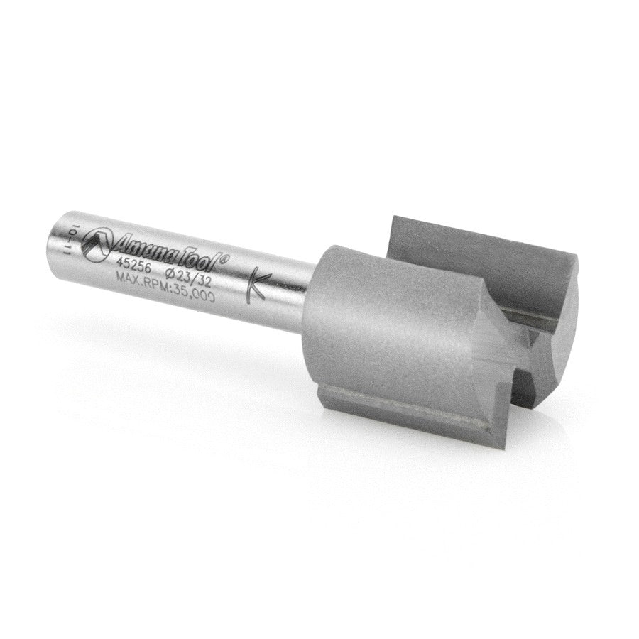 Amana Tool 2 Flute 18mm Dia. 1/4 in Shank 45256