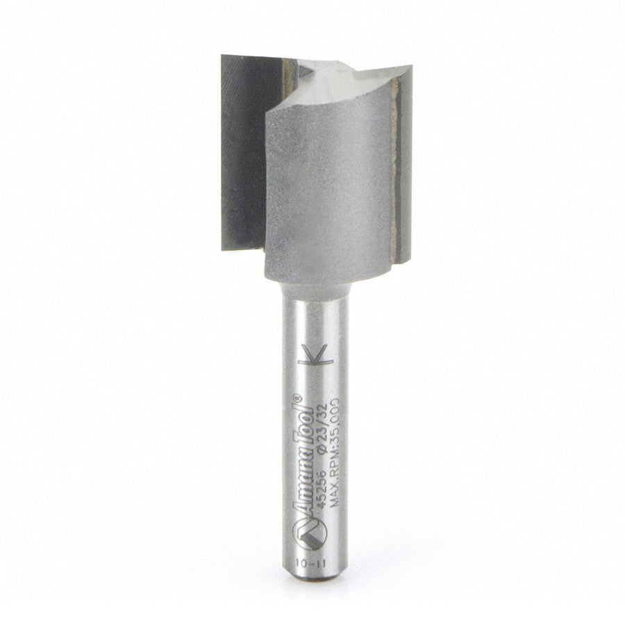 Amana Tool 2 Flute 18mm Dia. 1/4 in Shank 45256