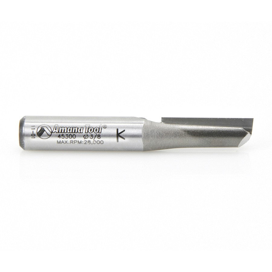 Amana Tool Single Flute 3/8 Dia. 3/8 Shank 45300