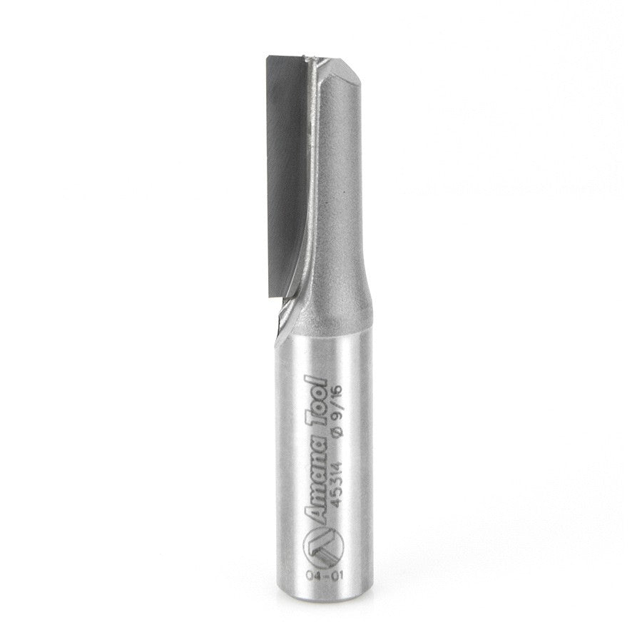 Amana Tool Single Flute 9/16 Dia. 1/2 in Shank 45314