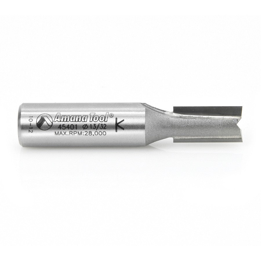 Amana Tool 2 Flute 13/32 Dia. 1/2 in Shank 45401