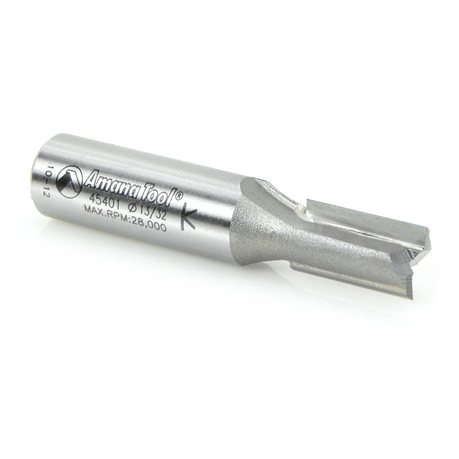 Amana Tool 2 Flute 13/32 Dia. 1/2 in Shank 45401