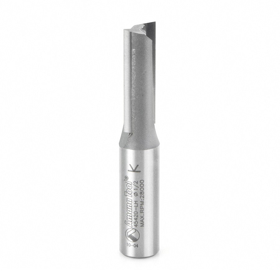 Amana Tool 2 Flute 1/2 in Dia. 1/2 in Shank L/H 45420-LH
