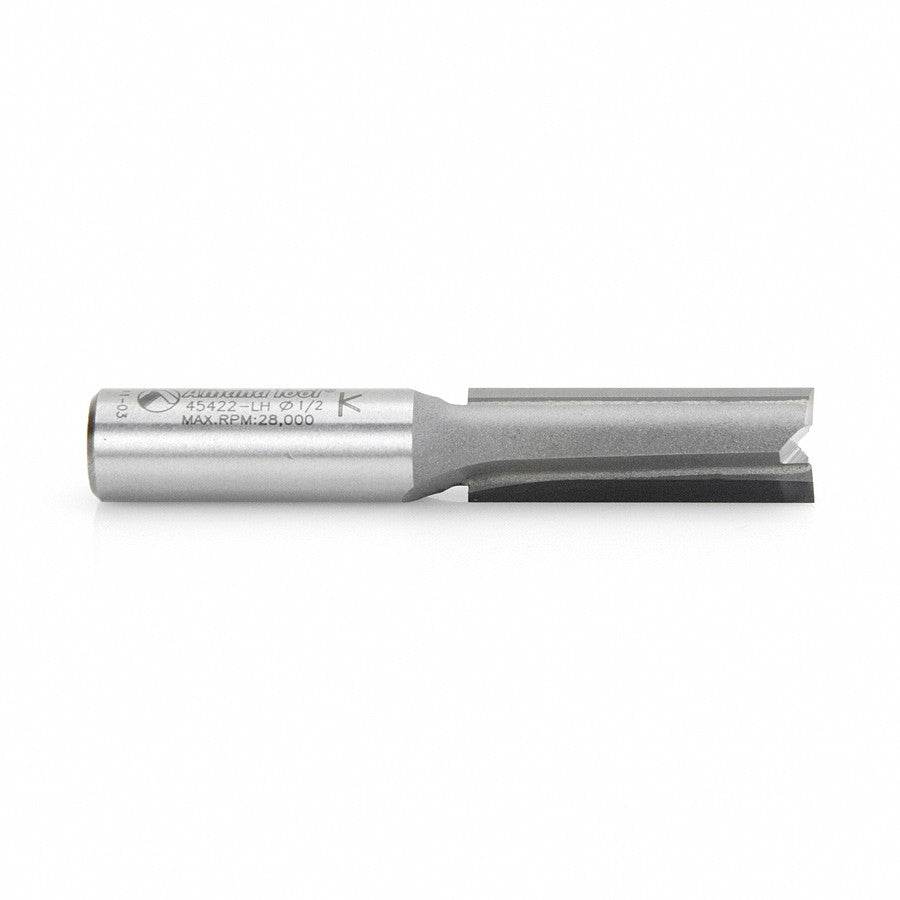 Amana Tool 2 Flute 1/2 in Dia. 1/2 in Shank L/H 45422-LH