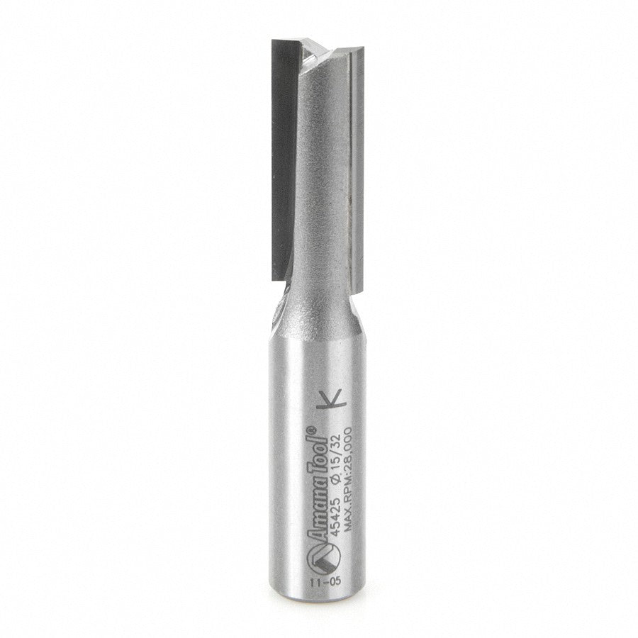 Amana Tool 2 Flute 15/32 Dia. 1/2 in Shank 45425