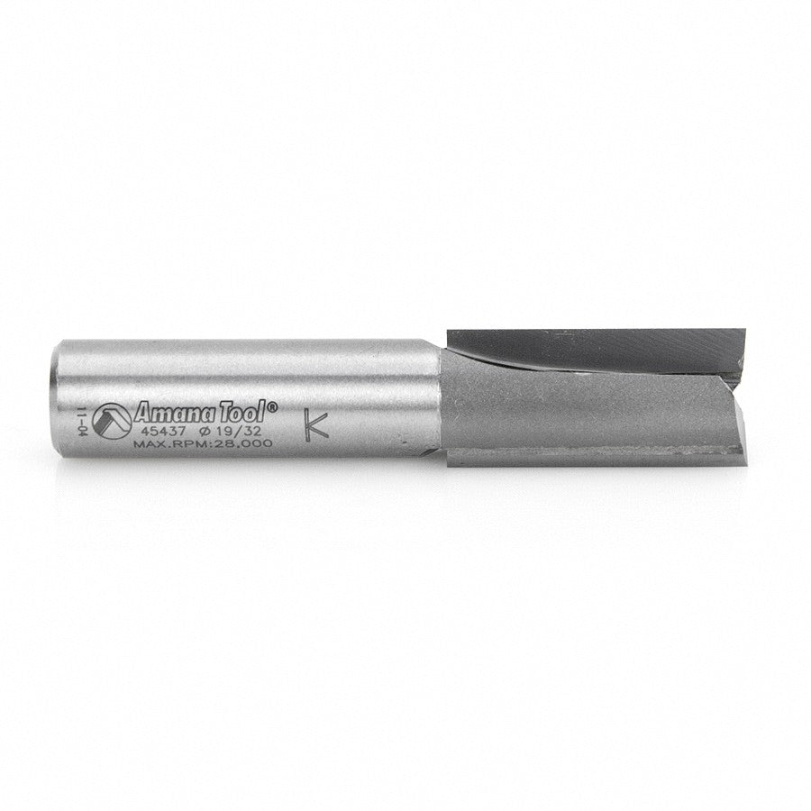 Amana Tool 2 Flute 19/32 Dia.1/2 in Shank 45437