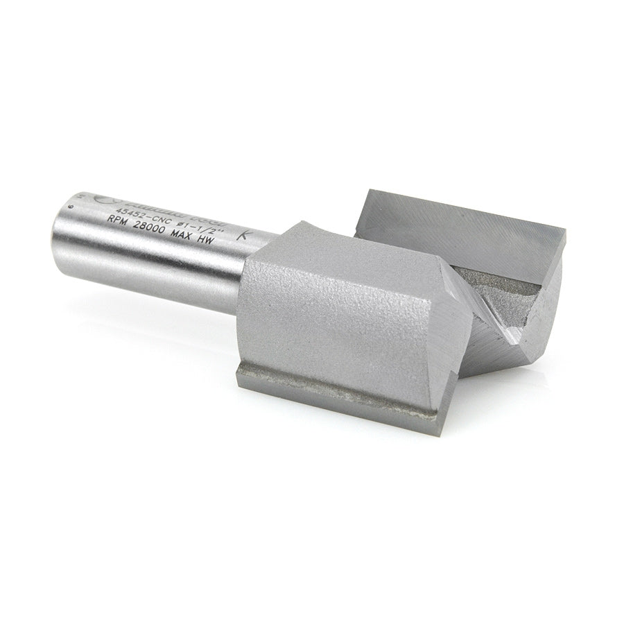 Amana Tool 2 Flute 1-1/2 in Dia. 1/2 in Shank CNC 45452-CNC