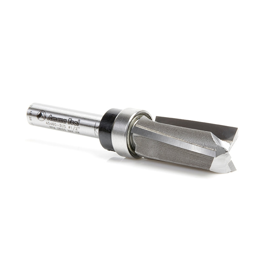 Amana Tool Plunge 1/2 in Dia. Upper BB 1/4 in Shank 45460-3US