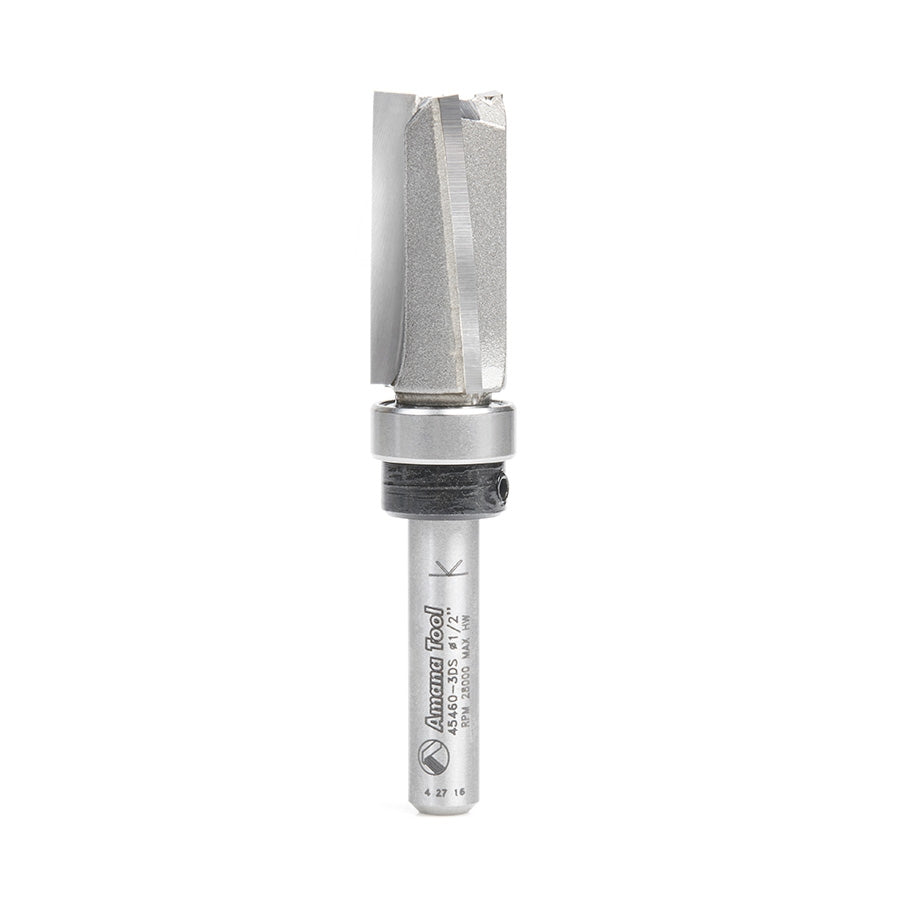 Amana Tool Plunge 1/2 in Dia. Upper BB 1/4 in Shank 45460-3DS