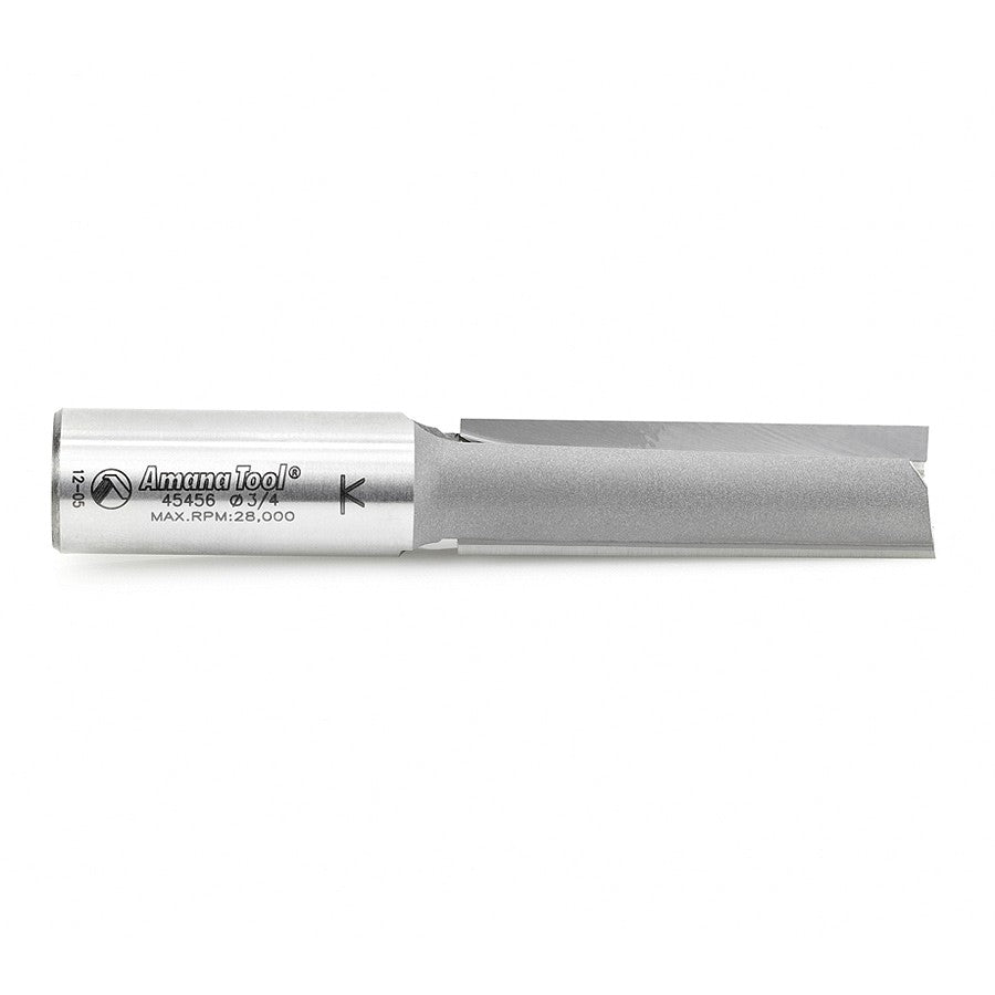 Amana Tool 2 Flute 3/4 in Dia. 3/4 in Shank R/H 45456