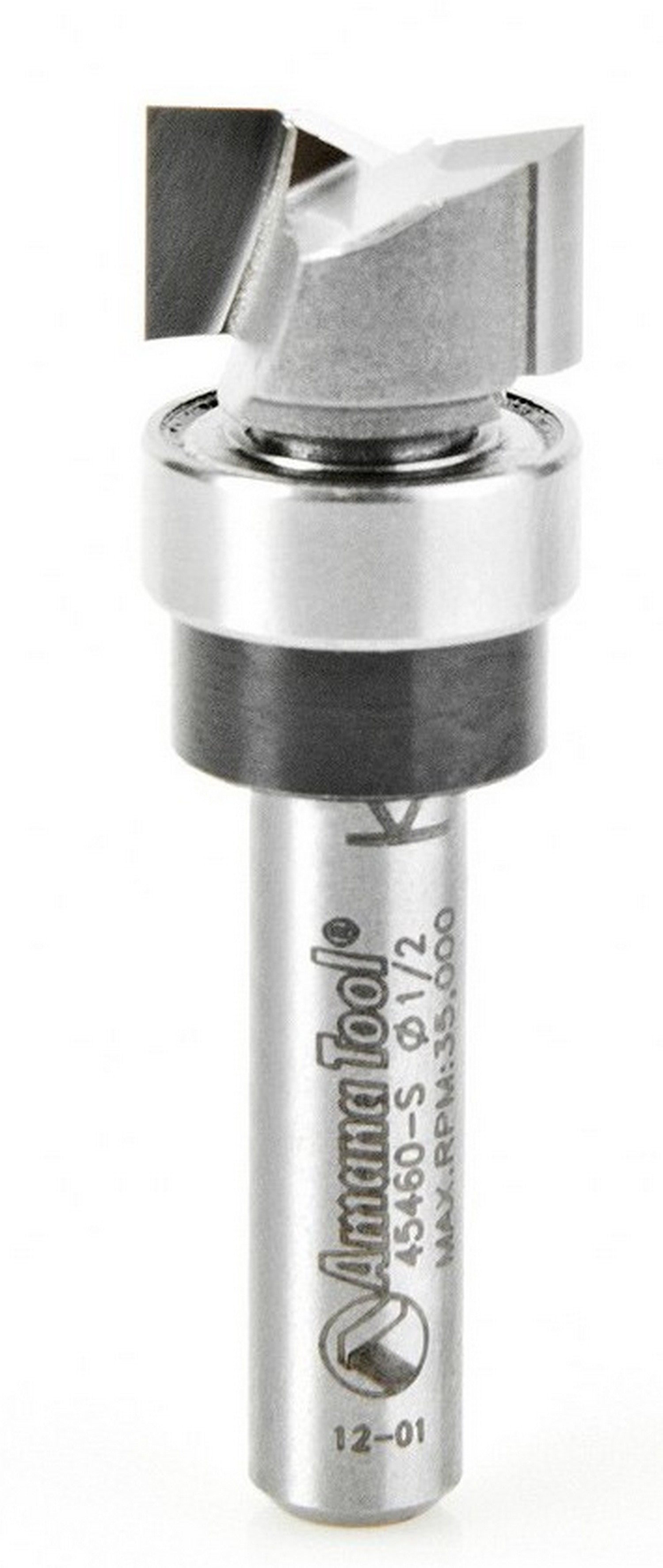 Amana Tool Plunge 1/2 in Dia. w/ BBx 1/4 in Shank 45460-S