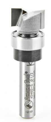 Amana Tool Plunge 1/2 in Dia. w/ BBx 1/4 in Shank 45460-S