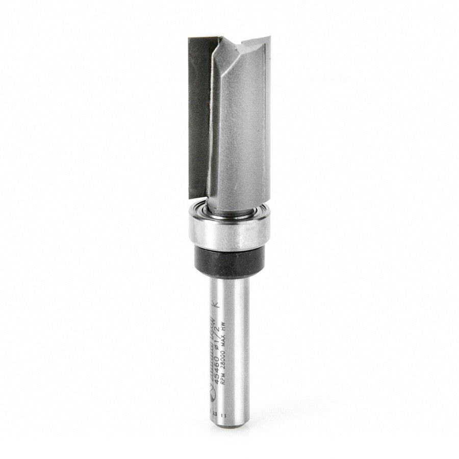 Amana Tool Plunge 1/2 in Dia. Upper BB 1/4 in Shank 45460
