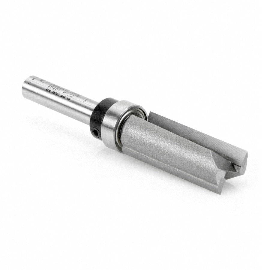 Amana Tool Plunge 1/2 in Dia. Upper BB 1/4 in Shank 45461