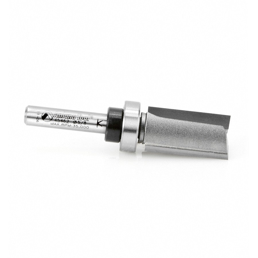 Amana Tool Plunge 5/8 Dia. Upper BB 1/4 in Shank 45462