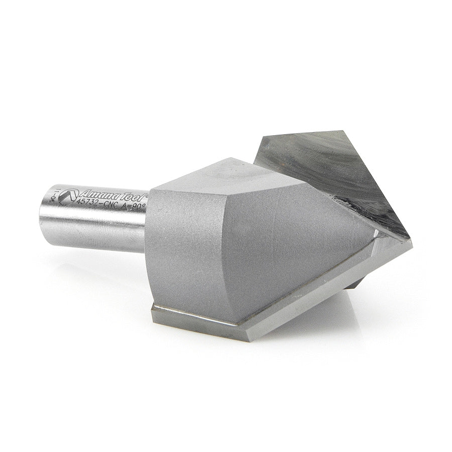 Amana Tool V-Groove 2 Dia. For CNC. 45732-CNC