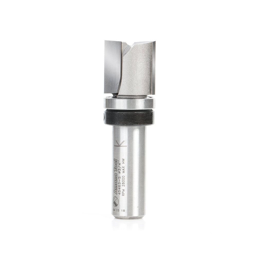 Amana Tool Plunge 3/4 in Dia. Upper BB 1/2 in Shank 45463-S