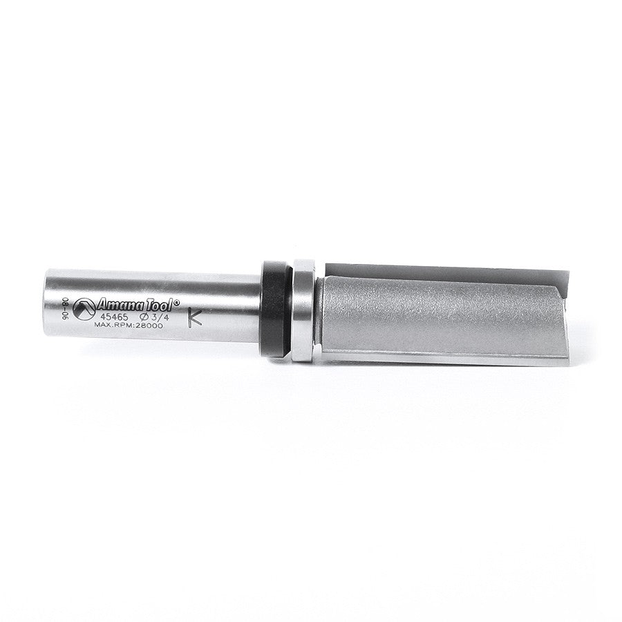 Amana Tool Plunge 3/4 in Dia. Upper BB 1/2 in Shank 45465