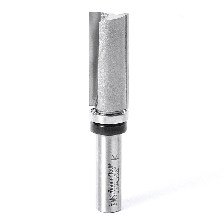Amana Tool Plunge 3/4 in Dia. Upper BB 1/2 in Shank 45465