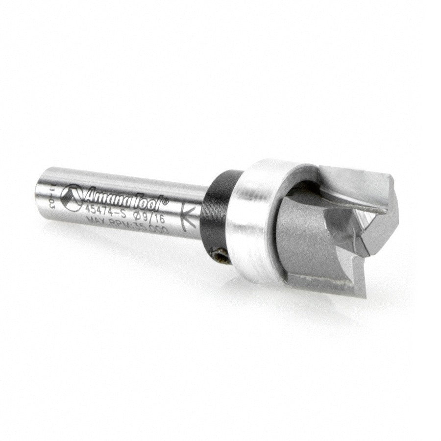 Amana Tool Plunge 9/16 UP BB, Tambour Slot 45474-S