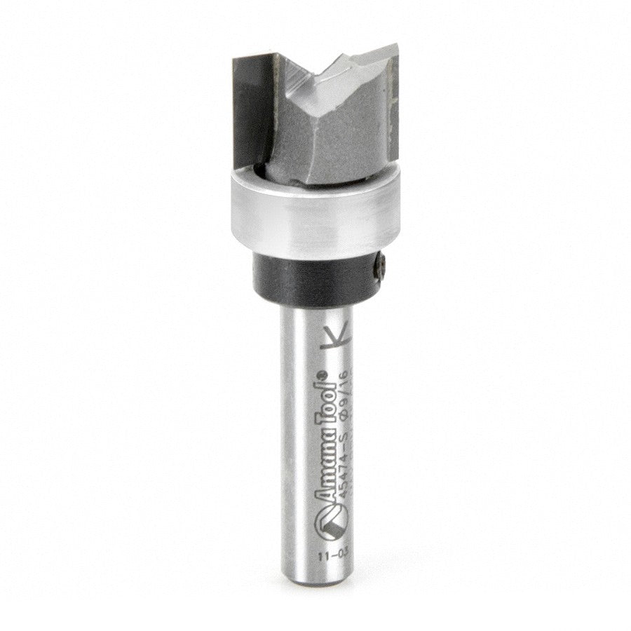 Amana Tool Plunge 9/16 UP BB, Tambour Slot 45474-S