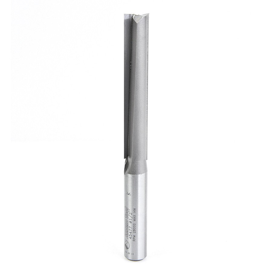 Amana Tool 1/2 in Dia. 3 in CL Plunge 1/2 in Shank 45477